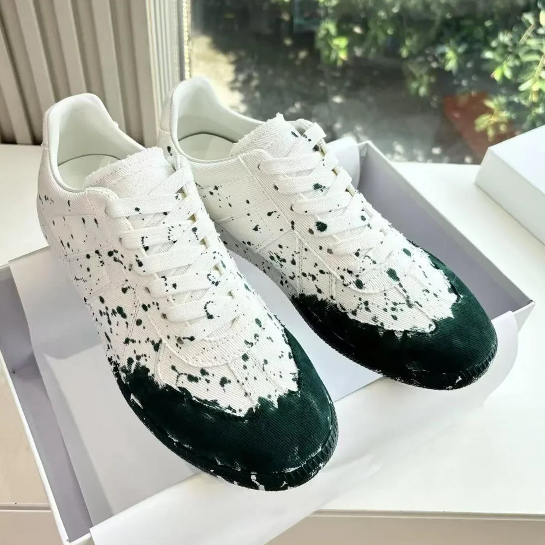 

Real leather training shoes 2026 new spring men's shoes casual board shoes men's Forrest shoes flat white shoes