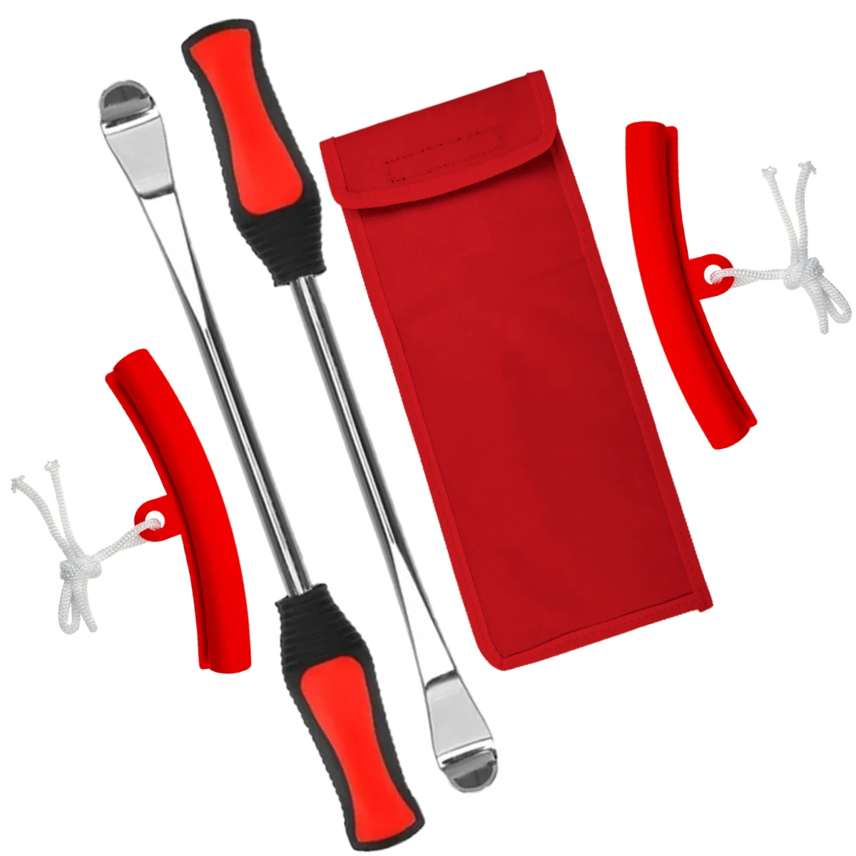 Reifenwechselwerkzeuge Motorrad-Reifenreparatur Auto-Reifenheber-Set 30CM Fahrrad-Reifenheber Felgenschutz Reifenreparaturwerkzeug