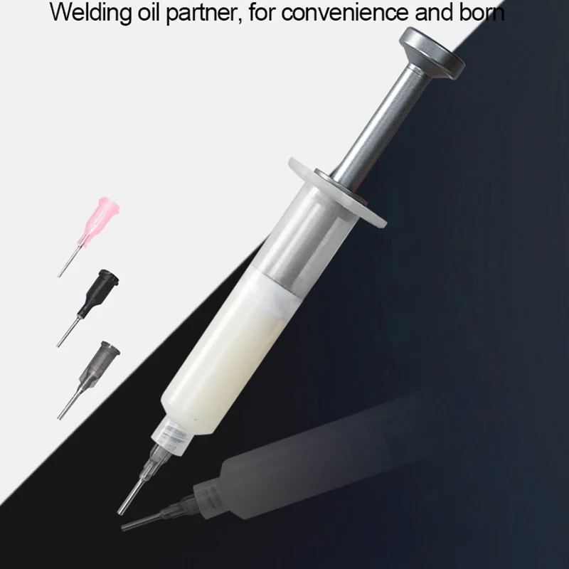 TE-051 Aluminum Alloy Push Rod Solder Paste Flux Booster Rod Dispenser Propulsion Tool for Mobile Phone Repair