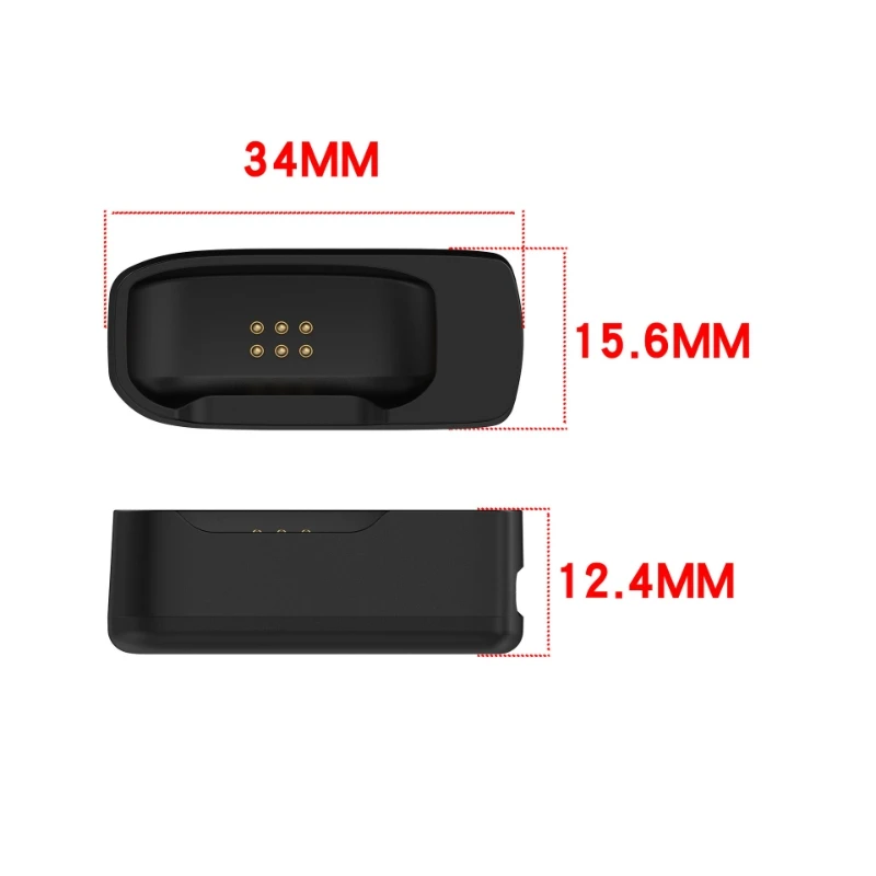 Magnetic Charging Dock for DJI Mic Mini 2 Mic 3 Type-C Transmitter Base Quick Attach Durable Mini Mic Charger