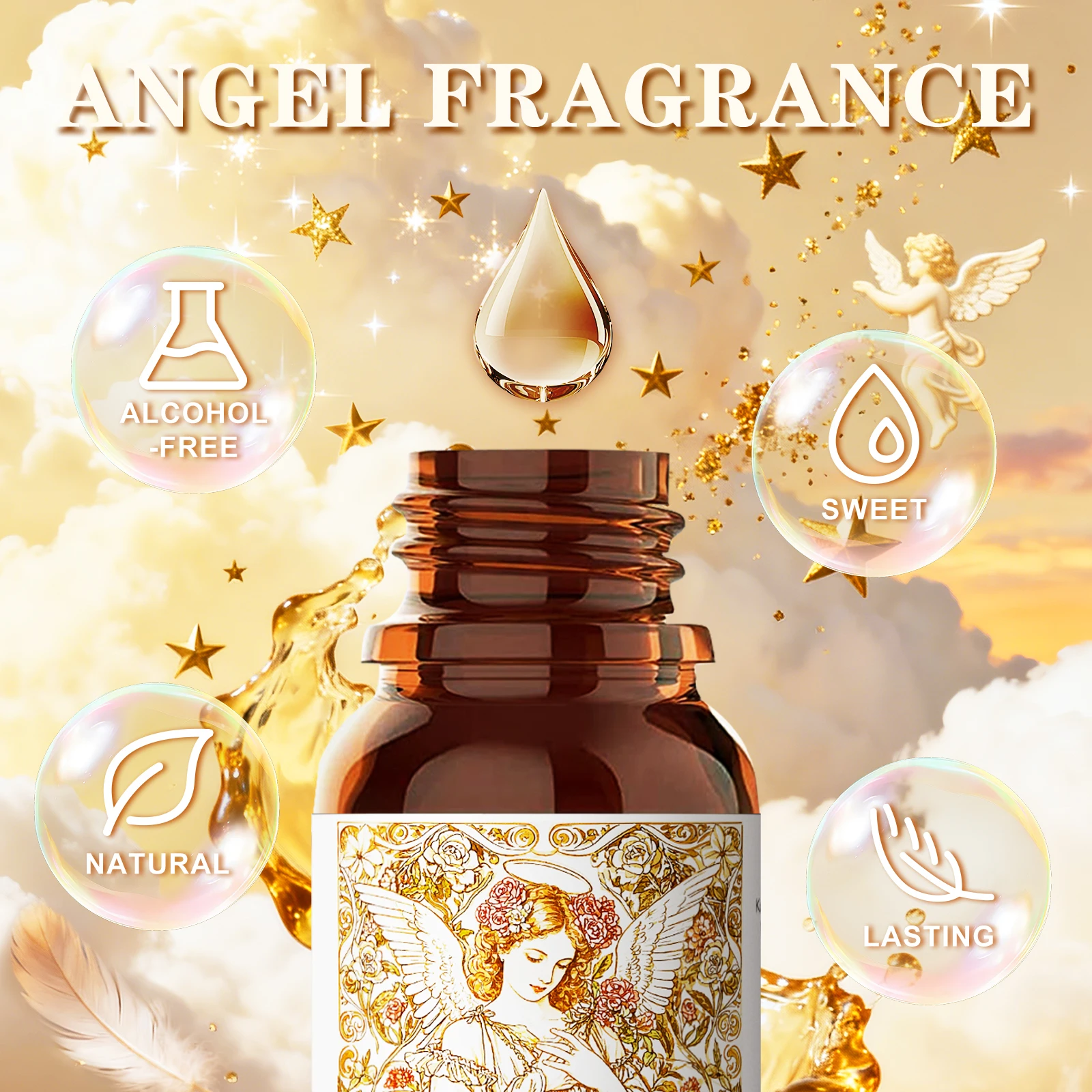 زيت تدليك عطري من أنجل سعة 10 - مراجعة Soap Making Friend وسعره