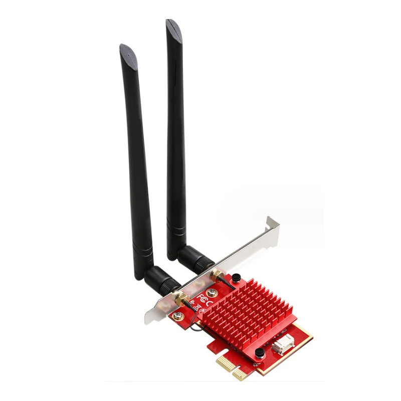 PCI-E wifi adapter Lan Card wifi receiver gaming adaptive AX210 network adapter wireless network card 6G Bluetooth 5.2 WiFi6E