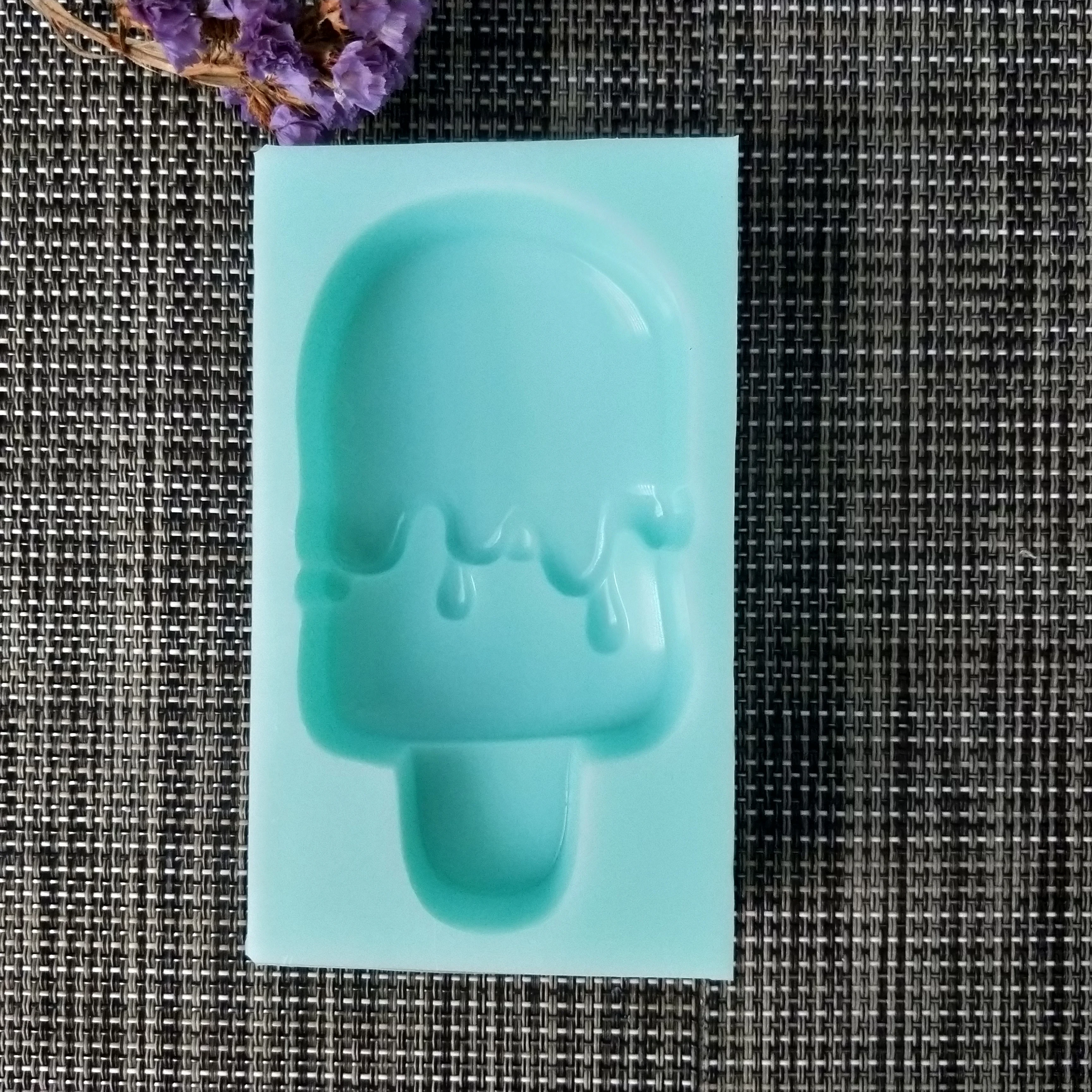 QT0148 PRZY Popsicle Soap Mould Mold Silicone Chocolate Ice Cream Handmade Soap Making Molds Candle Mold Silicone Resin Mold