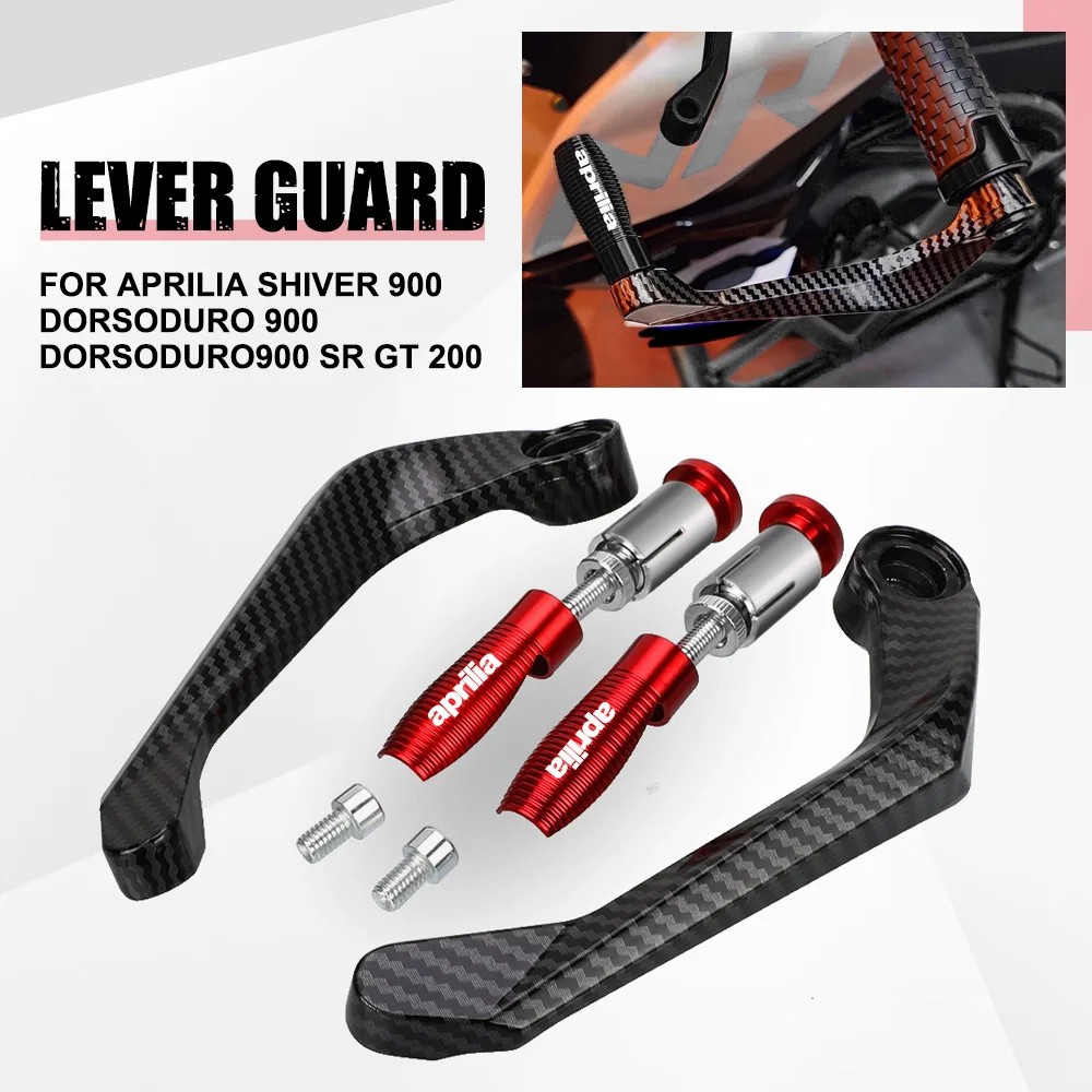 

2024 Motorcycle Handlebar Grips Guard Brake Clutch Lever Protector For Aprilia Shiver 900 Dorsoduro 900 Dorsoduro900 SR GT 200