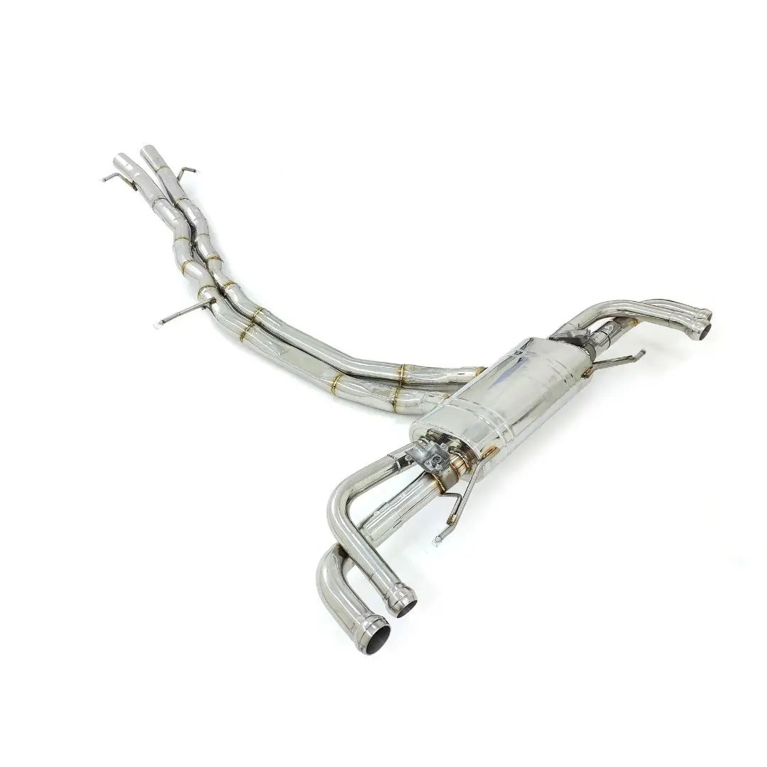 Exhaust For Bentley For Bentayga 4.0 V8/6.0 W12 Valved Muffler Oem Valves Control Exhaust Catback