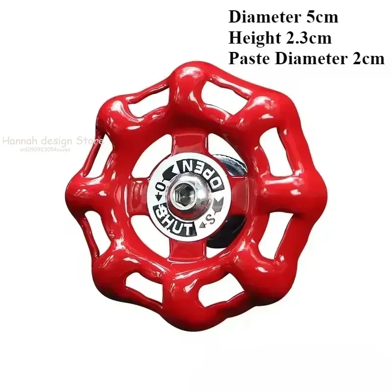 Fun Car Center Control 3D Valve Decoration Auto Interior Shift Knob Cover Air Conditioner Button Valve Switch Sticker