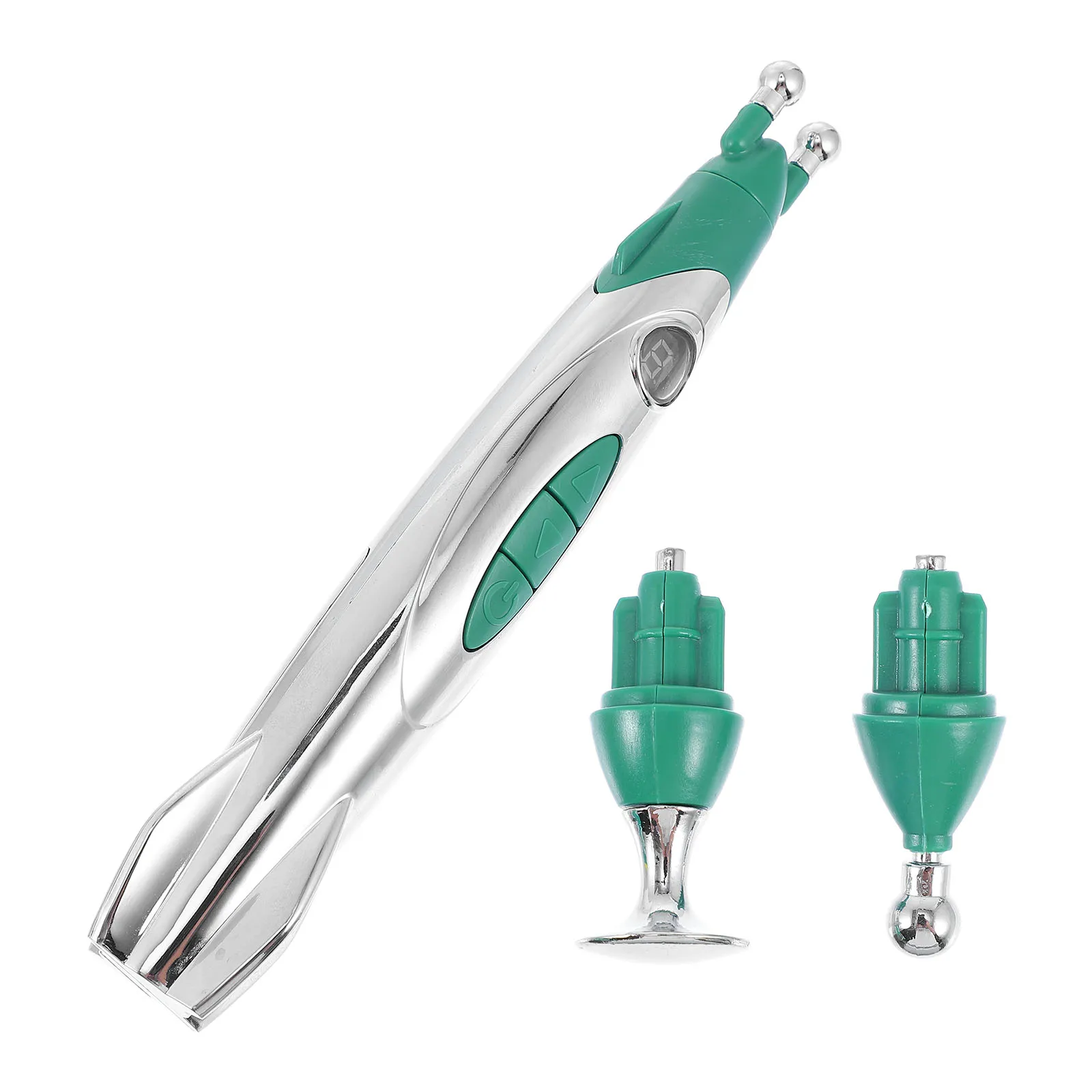 

Electronic Acupressure Pen Pain Relief Pulse Care Tool Acupoint Stick Massage Massager Plastic Body Meridian Energy