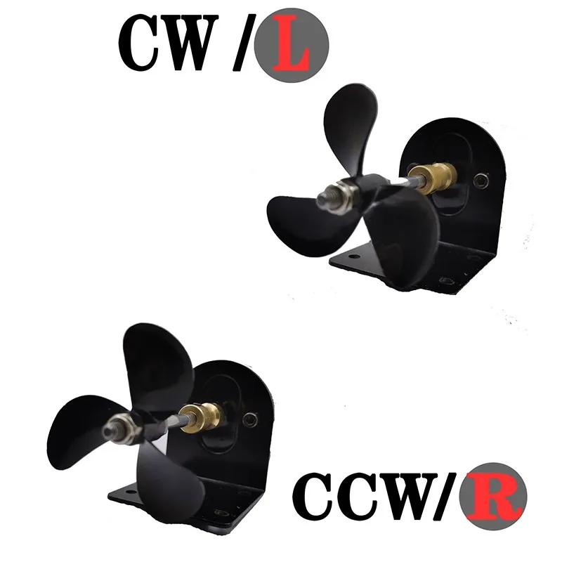 QX-MOTOR Gebürstet motor 545/50T CW CCW Unterwasser propeller Wasserdichte 2-4S Für RC Boot