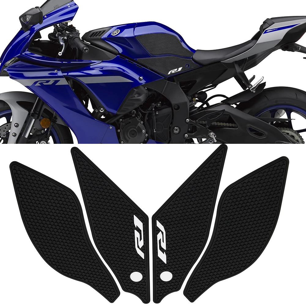 

Motorcycle Side Fuel Tank Pad For Yamaha YZF R1 R1M YZFR1 YZF-R1 2020 - 2021 Tank Pads Protector Stickers Knee Grip Traction Pad