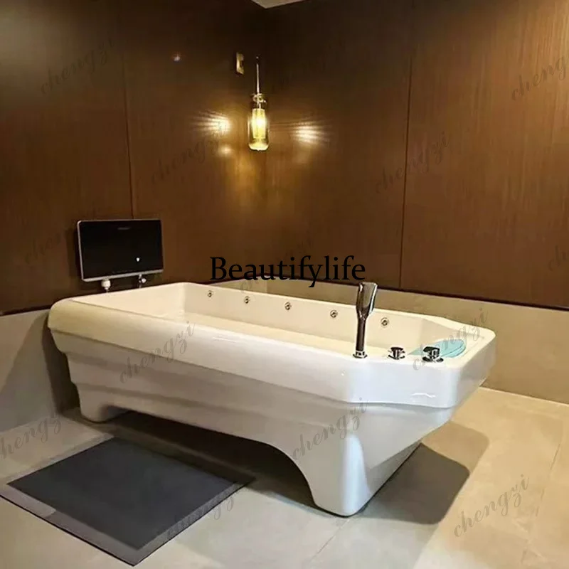 Sauna bath massage massage bed health club physiotherapy spa circulating water bath bed