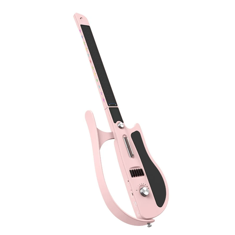 Stringless guitar, smart electric guitar, automatic transmission playing and singing, harmony fusion backing track