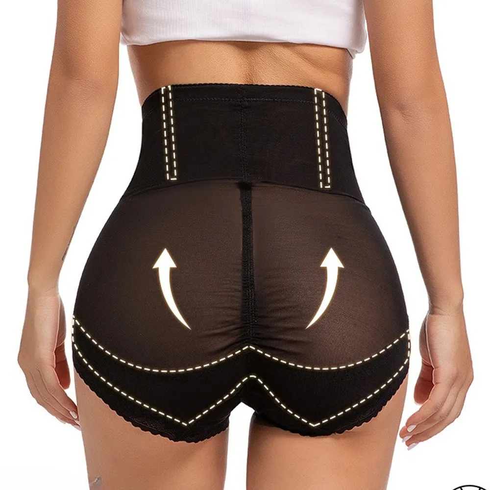 Women High Waist body shaper tummy control Adjustable Hook Eye Firm Compression Waist Trainer Body Shaper Panties