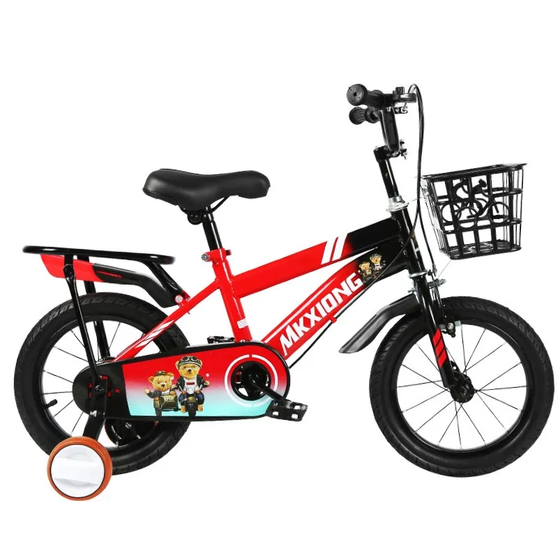 New children\'s bicycle boys and girls primary school student bicycle 2-12 years old with training wheels 12-20 inch bicycle 2024