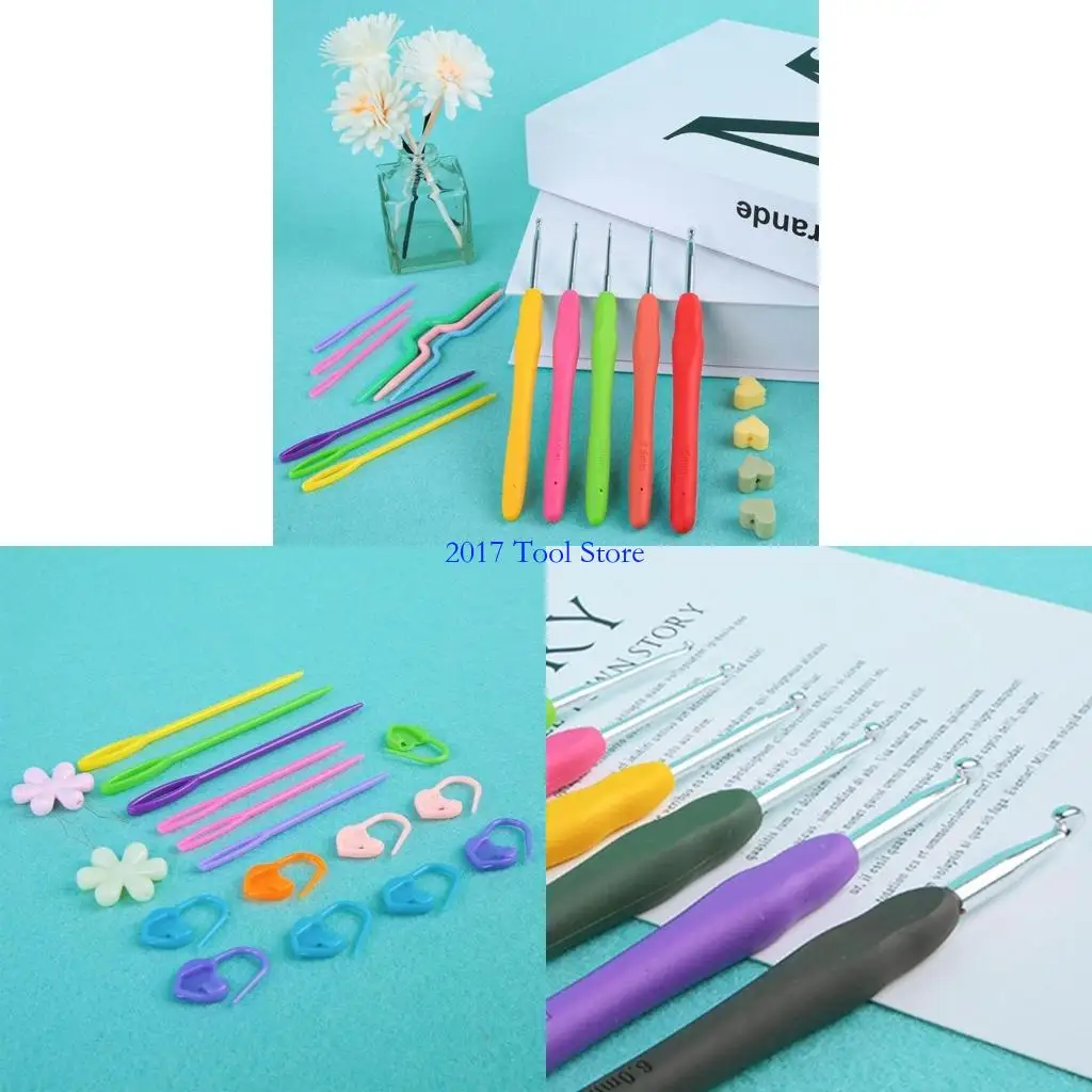 

K92A Крючков для вязания крючком, наборы для начинающих вязание