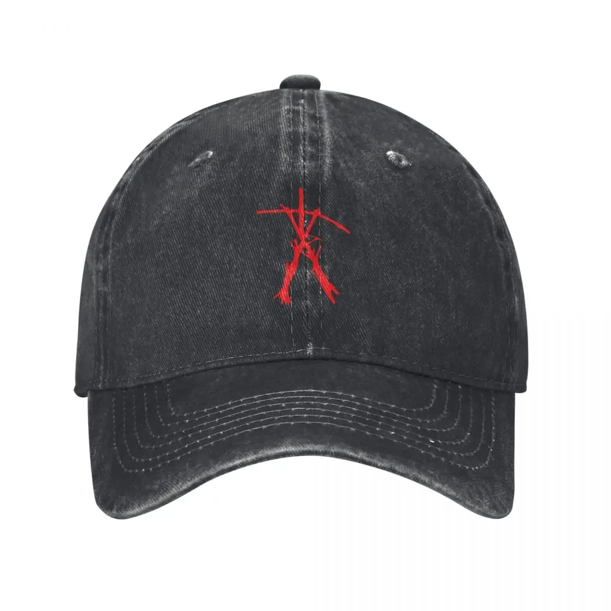 The Blair Witch stick figures wood red symbol horror movie 2000s classic scary forest Baseball Cap cute Vintage Hats Woman Men's