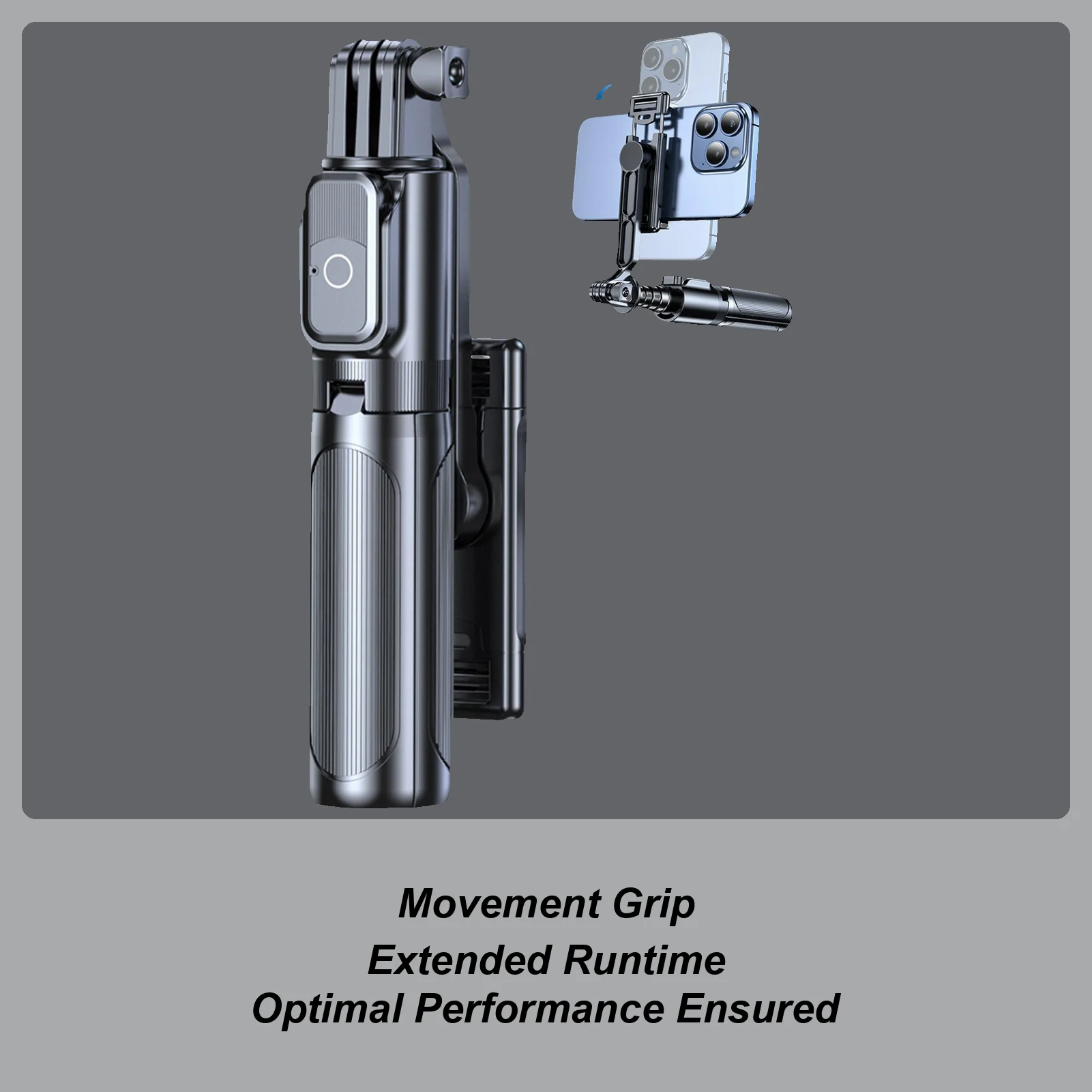 Bastone selfie compatibile con Bluetooth Bastone selfie portatile allungabile wireless con otturatore remoto Treppiedi pieghevoli Bastone selfie