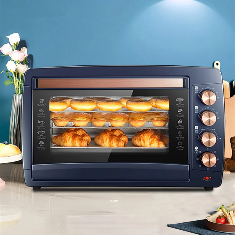 

Electric Oven Household Cake and Bread Baking Machine Multifunctional Oven Fully Automatic 42L Pizza Oven Barbecue