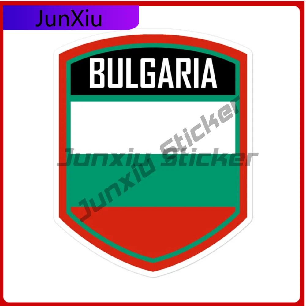 

Bulgaria Emblem Stickers Durable Vinyl Decal For Window Door Waterproof Decoration Auto Accessories Exterior Vinyl Decal