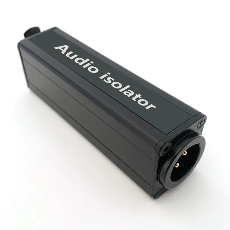 Professional Mono Common Ground Audio Isolator Acoustic Noise Filtering To Eliminate Current Sound Permalloy Isolation-A54R