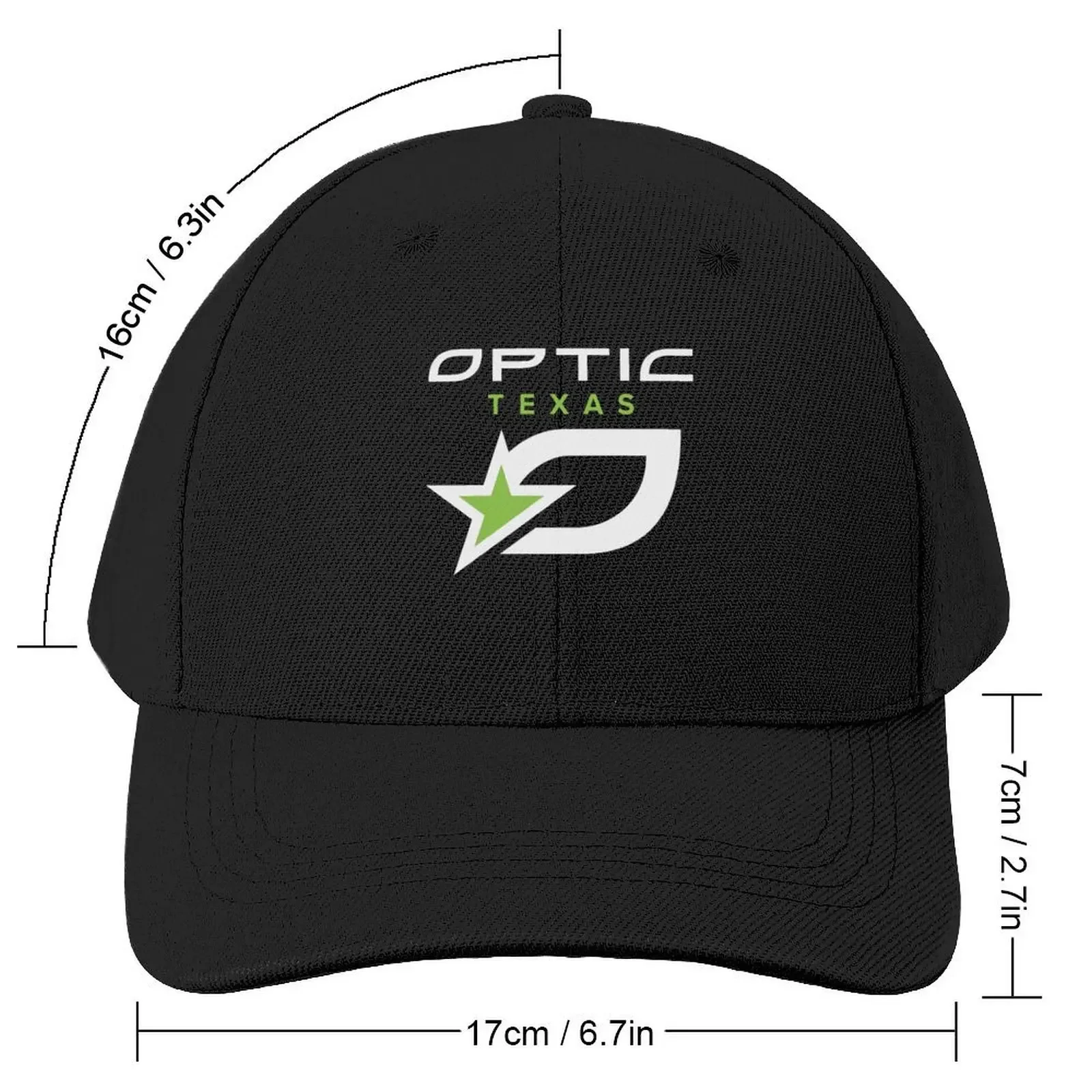 Optic Texas Merch OpticTexas Logo Baseball Cap Snap Back Hat Horse Hat Men's Baseball Women's