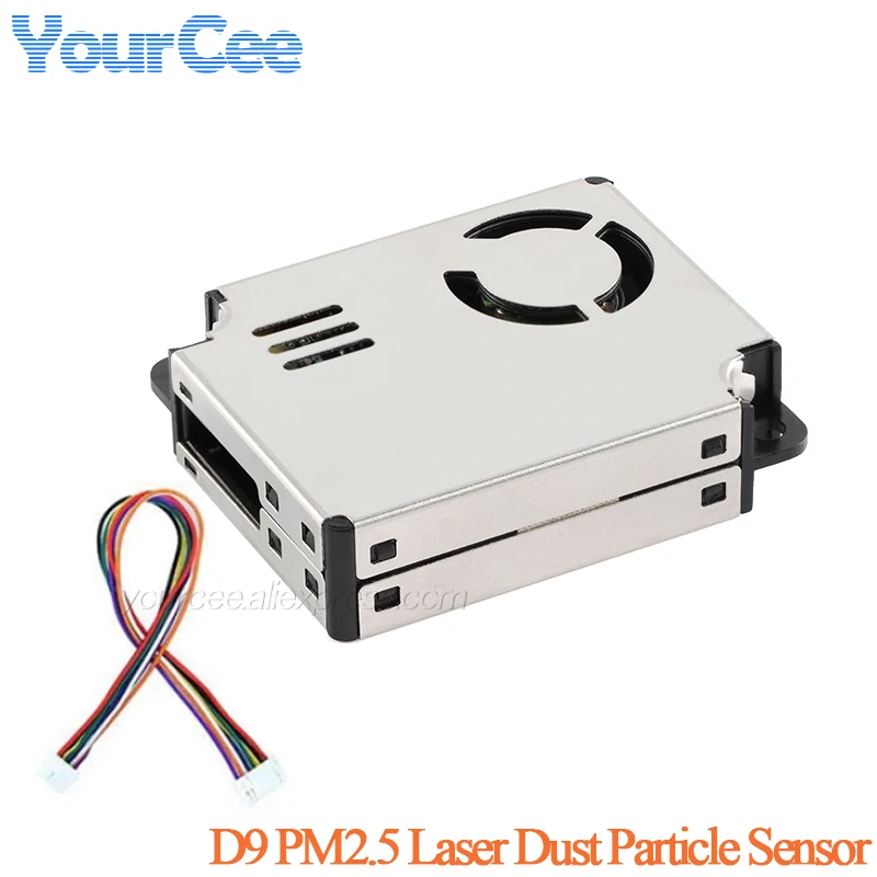 D9 PM2.5 Laser Dust Particle Sensor Module 0.3-10 μm UART Detect PM Indoor Gas Air Quality Detection For Purifier