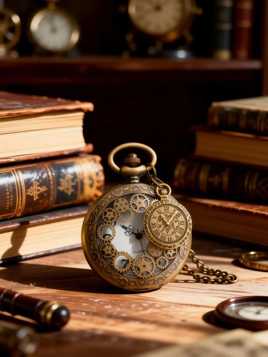 relogio-de-bolso-com-mostrador-de-numerais-romanos-estilo-retro-e-vintage-um-acessorio-decorativo-leve-ideal-para-oferecer-como-presente