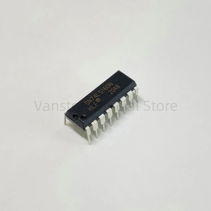 10pcs SN74LS160N 74LS160 SN74LS160AN Inline DIP16 Logic Counter Chip BCD Decimal/4-bit Binary Counter