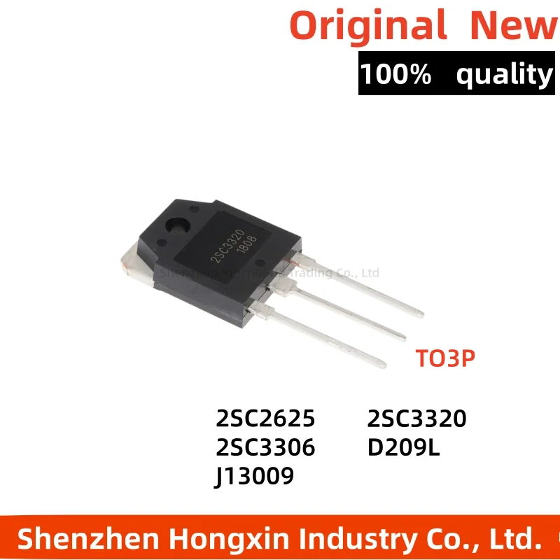 5-10 pieces of 2SC3320 2625 3306 D209L J13009 high-power switch tube inserted directly into TO3P