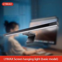 Lymax Screen hanging lamp working smart desk lamp anti-blue light asymmetric light source eye protection computer monitor lamp