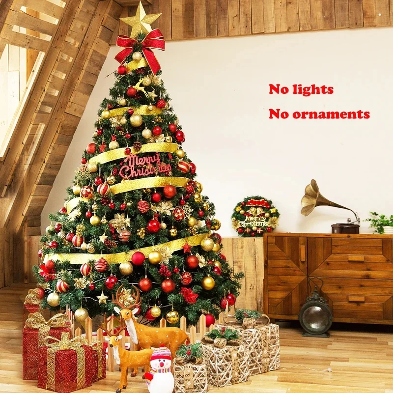 2.1M 7FT 1000 Branch Artificial Christmas Tree Ideal Home Decor For Holiday Season Thoughtful Christmas Present No Lights Orname