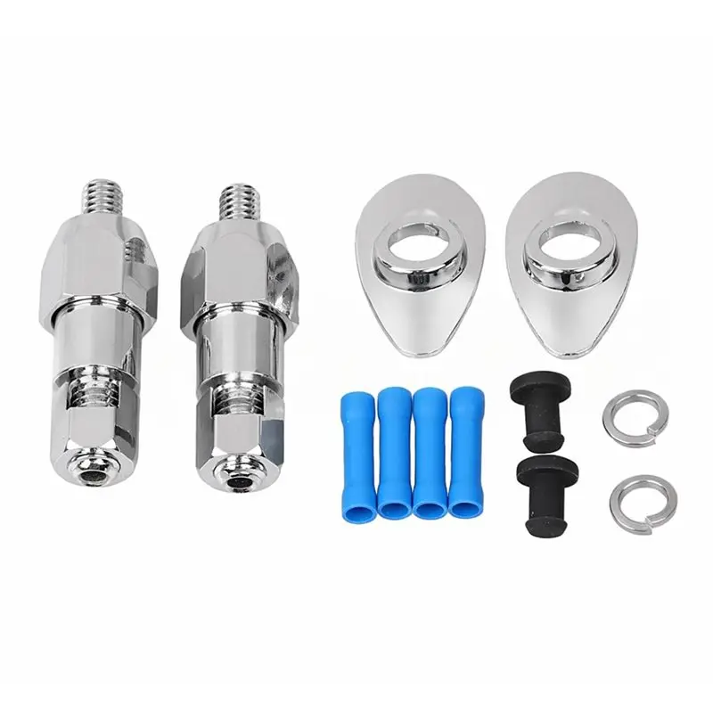 Stable-Softail Fat Boy Springer Night Train For 2003-2017 Rear Turn Signal Directional Relocation Kit For Cross Bones
