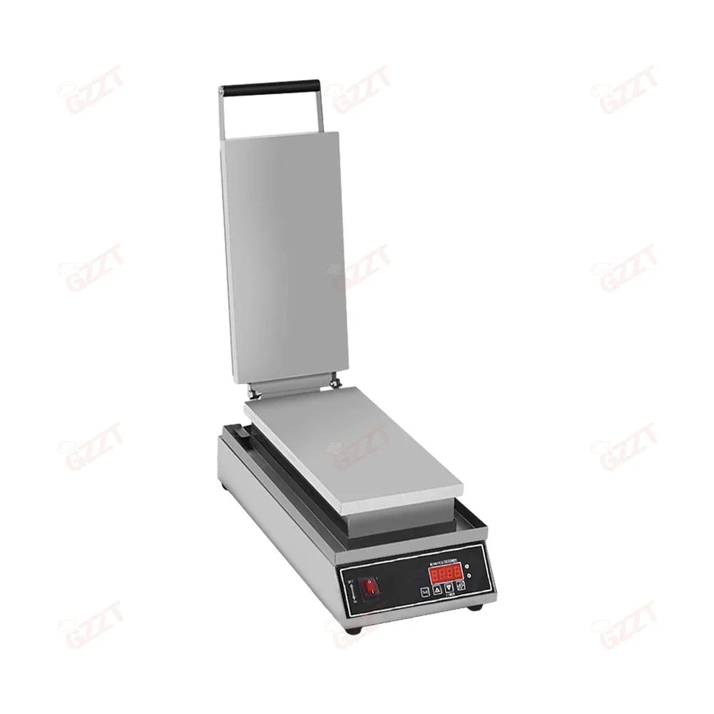 Commercial Electric Egg Cookies Machine With CE Non-stick Egg Rolls Waffer Maker Electric Waffle Roll Maker