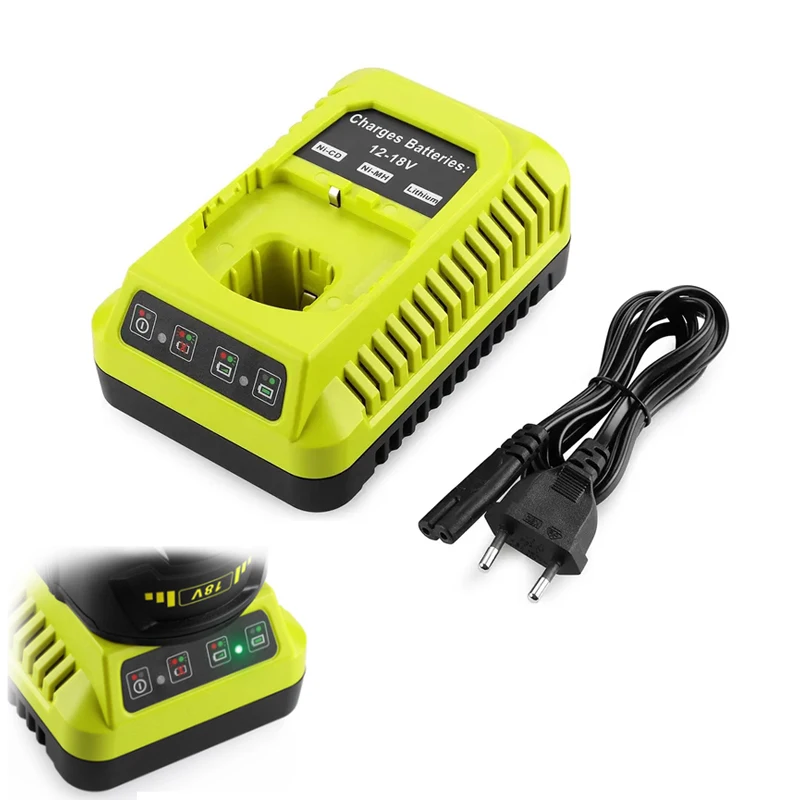 

P117 Battery Charger For Ryobi 12V 14.4V 18V Li-ion Ni-CD Ni-Mh Battery P100 P102 P103 P105 P107 P108 P118 Lithium Battery USE