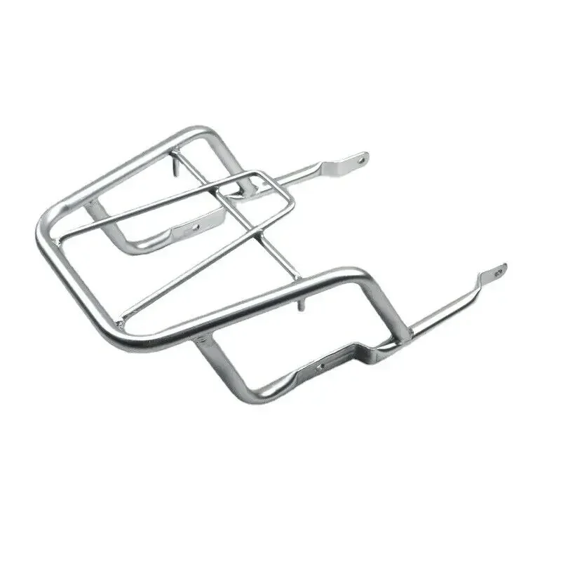 

Silver Motorbike Luggage Rack Back Cargo Bracket Carrier for Yamaha XT225 Serow 225 1986-2007 Off-Road