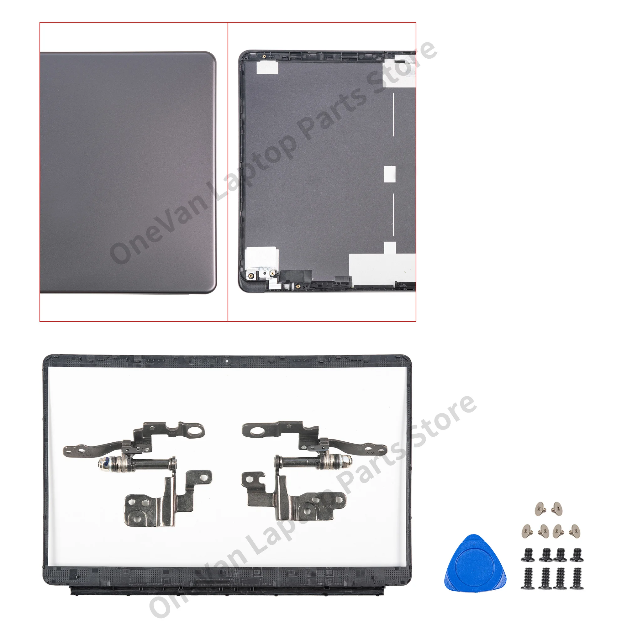 

NEW Case For MateBook D MRC-W50 MRC-W60 MRC-W10 PL-W19 Laptop LCD Back Cover Front Bezel Silver/Black/Grey Color
