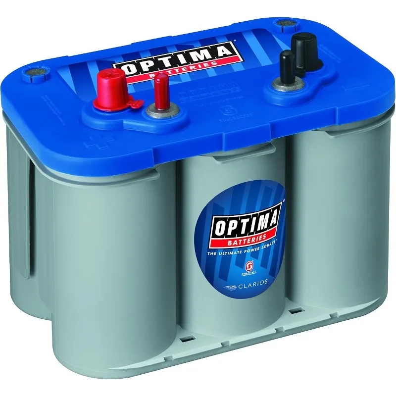 

Batteries High Performance D34M BlueTop Dual Purpose Deep Cycle and Starting Sealed AGM Boat and RV Battery, 750 CCA