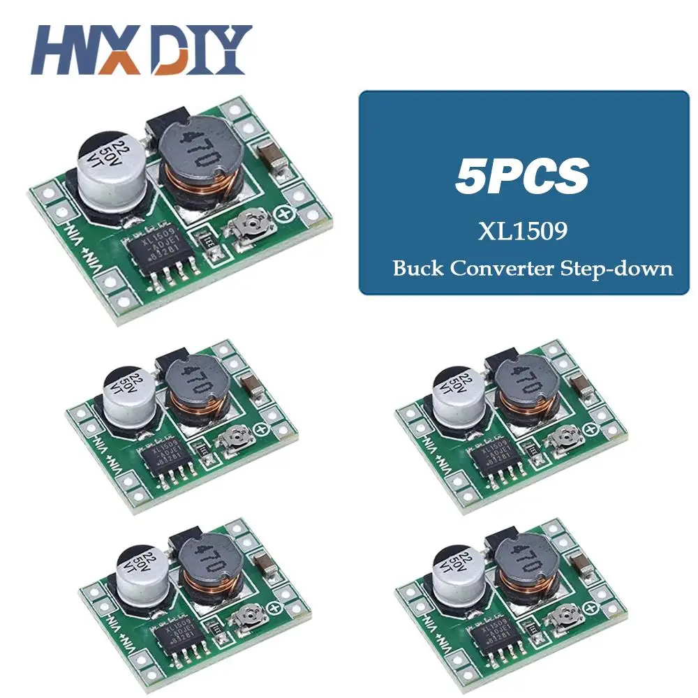 1-10pcs XL1509 Ultra-small Size DC-DC Step Down Power Supply Module 2A Adjustable for Arduino Diy compatible LM2596S XM1584