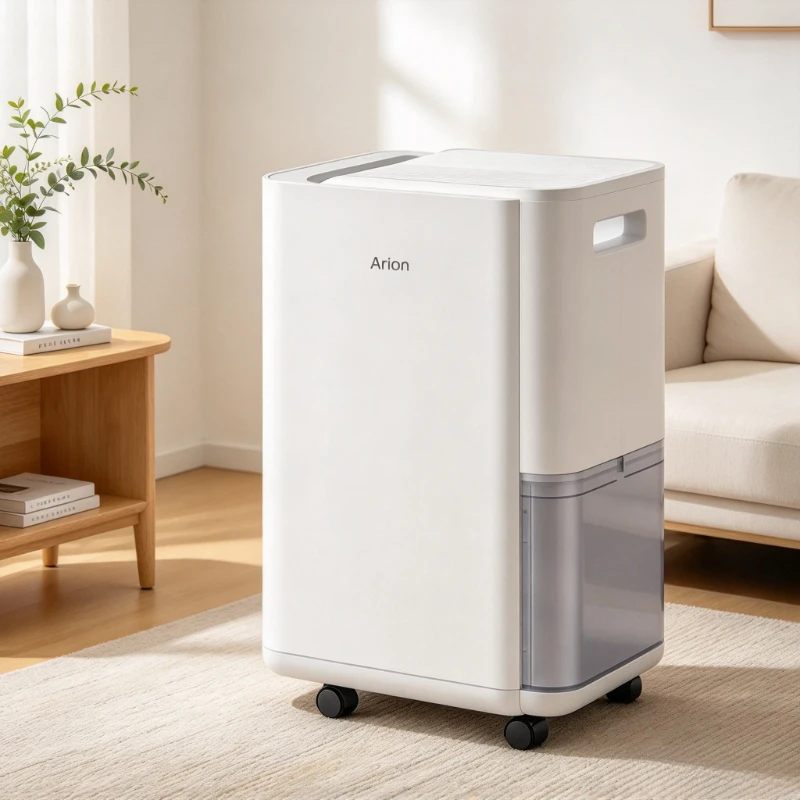 18L Per Day Dehumidifier, 20-40m² Moisture Extractor with Dual Condenser Evaporator System for Villa Basement Home Room Use