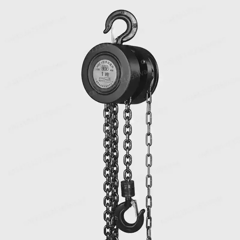 Rewind chain one ton crane round chain hoist 3 meters 3 tons crane equipment
