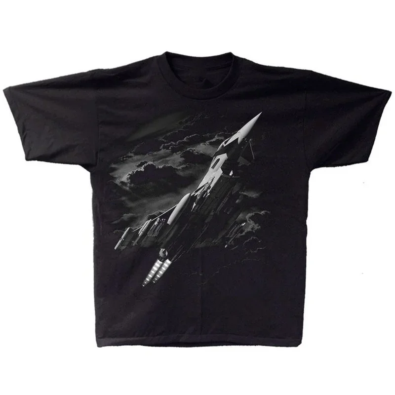 Eurofighter Typhoon Special Forcet Men T-Shirt Short Casual 100% Cotton Shirts Size S-3XL