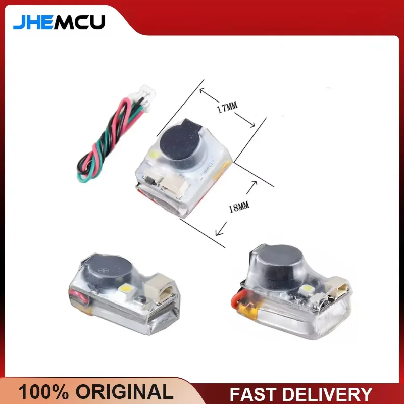 Finder JHE20B / JHE42B / JHE42B_S 5V Super Loud Buzzer Tracker W/ LED Buzzer Alarm For FPV Racing Drone Flight Controller