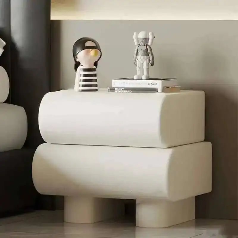 

Bedside Storage Minimalist Wood White Nightstand Modern Luxury Nightstands Home Nordic Mesitas De Noche Bedroom Furniture