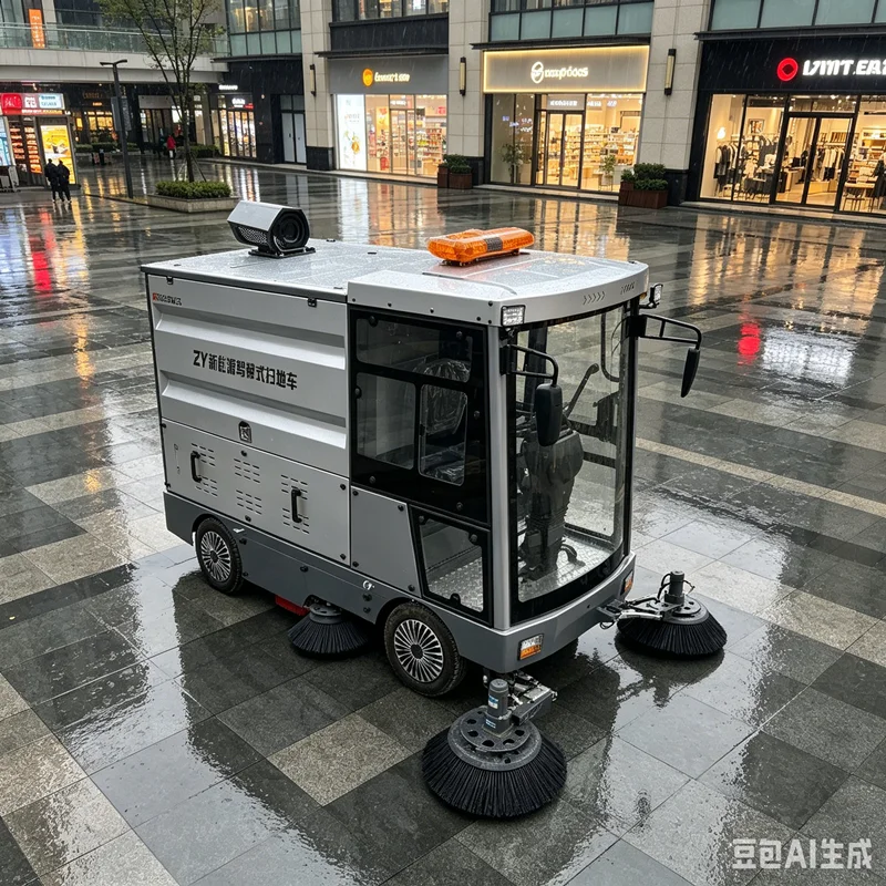 YG Customized Electric Outdoor Road Sweeper Has Competitive Prices, And The New Product Of Riding Street Sweeper Is Durable And