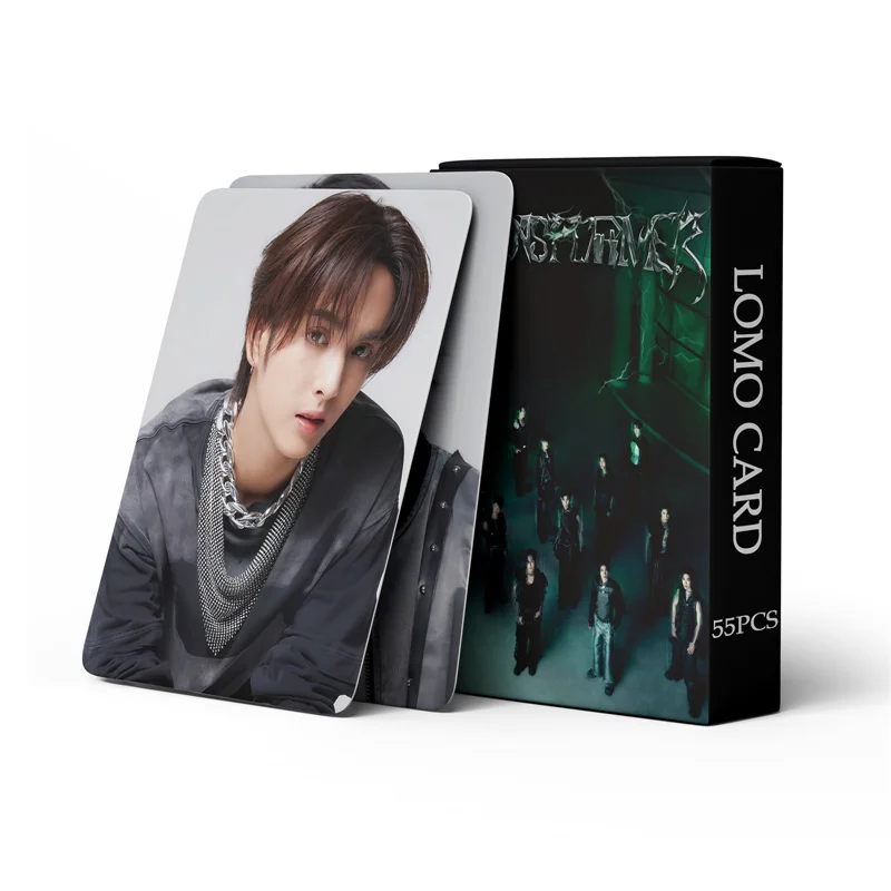 55pcs/set Thai boy band BUS album LOMO card because of you i shine concert TRANSFORMER HD photo card postcard collector card