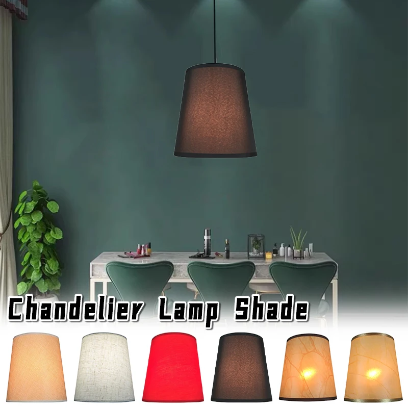 Nordic Style Lamp Shade Restaurant Hotel Home Bedside Table Light Cover Modern Minimalism Fabric Art E27/E14 Wall Lamp Cover