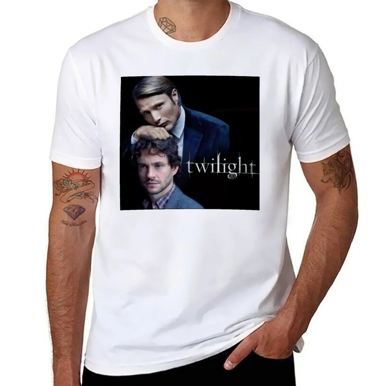 

man t twilight t for man pack but humor shirt funny T-Shirt dark t shirts Hannibal luxury shirts white