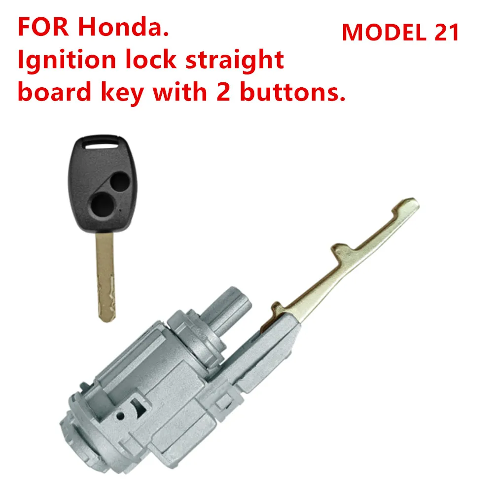 21-22 Hot Sale! FOR Honda. Ignition Lock Straight Board Key with 2/3 Buttons. Premium quality, precise fit.