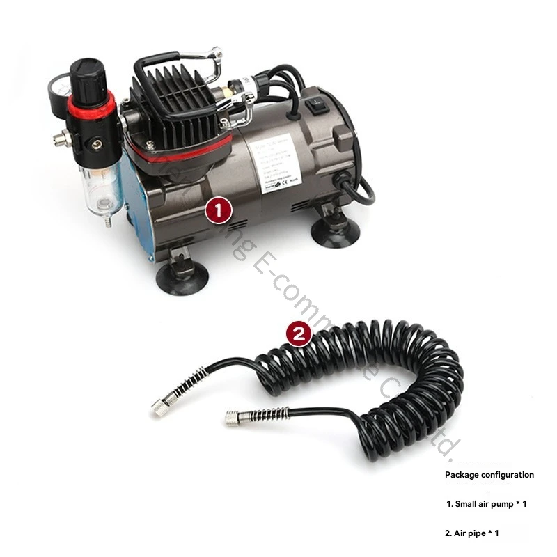 802type 220v Handheld Coloring Spray Pen Sprayer Pump Universal Air Pump