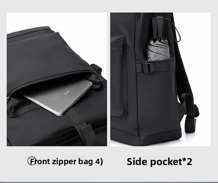 The New Business Backpack Is Simple, Fashionable and Versatile. It Is A Multi-functional Large-capacity Backpack for Laptops