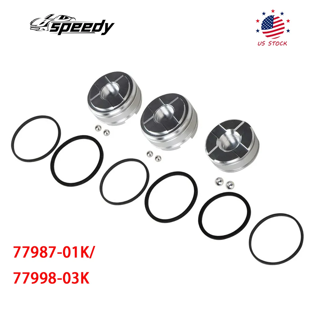 

77987-01K/77998-03K алюминиевый комплект поршней аккумулятора вперед для GM 4L60E 4L65E 4L70E без контакта для Sonnax FWD 1-2 3-4 аксессуары